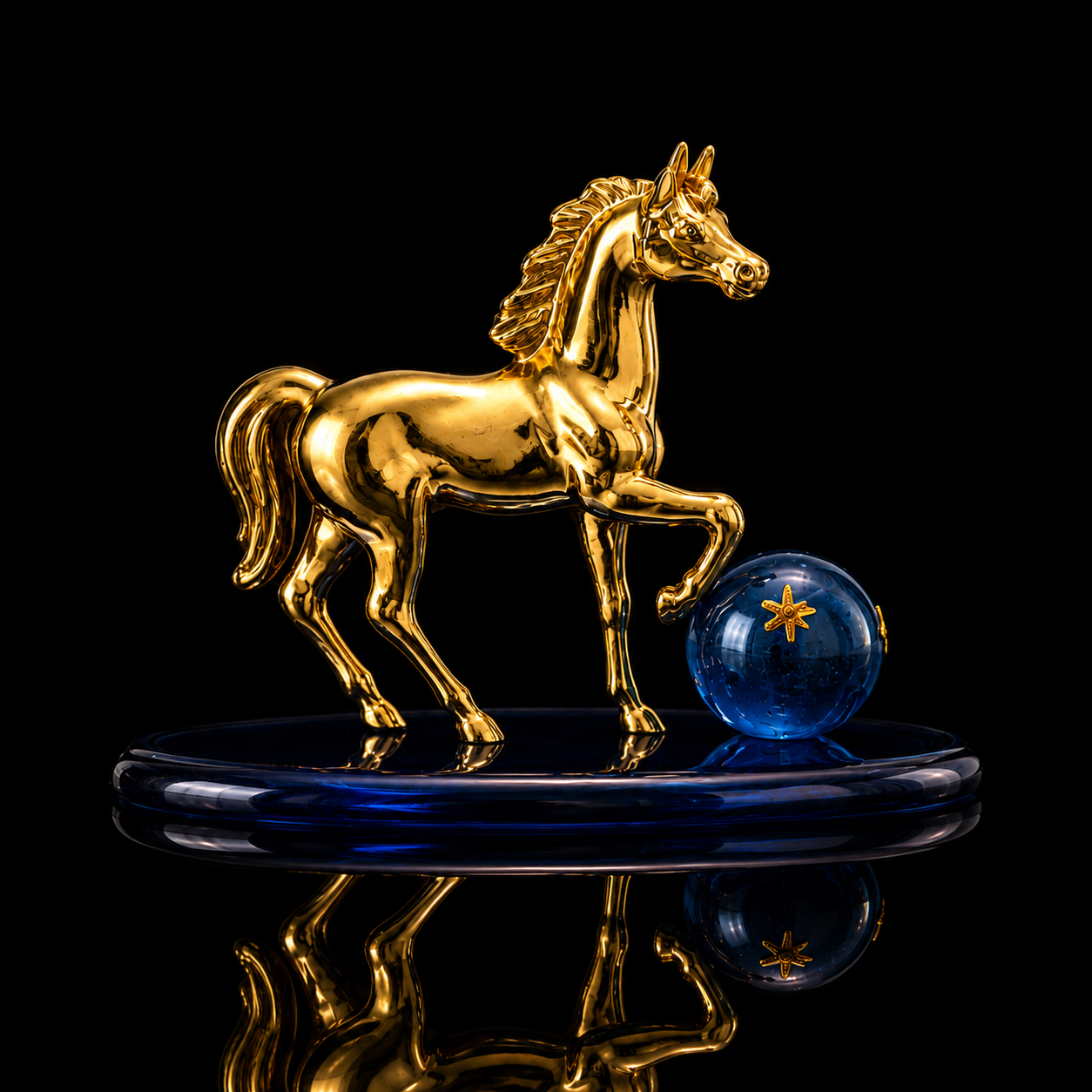 The Champion – Sculptural Horse Collection – Henry Dakak JR