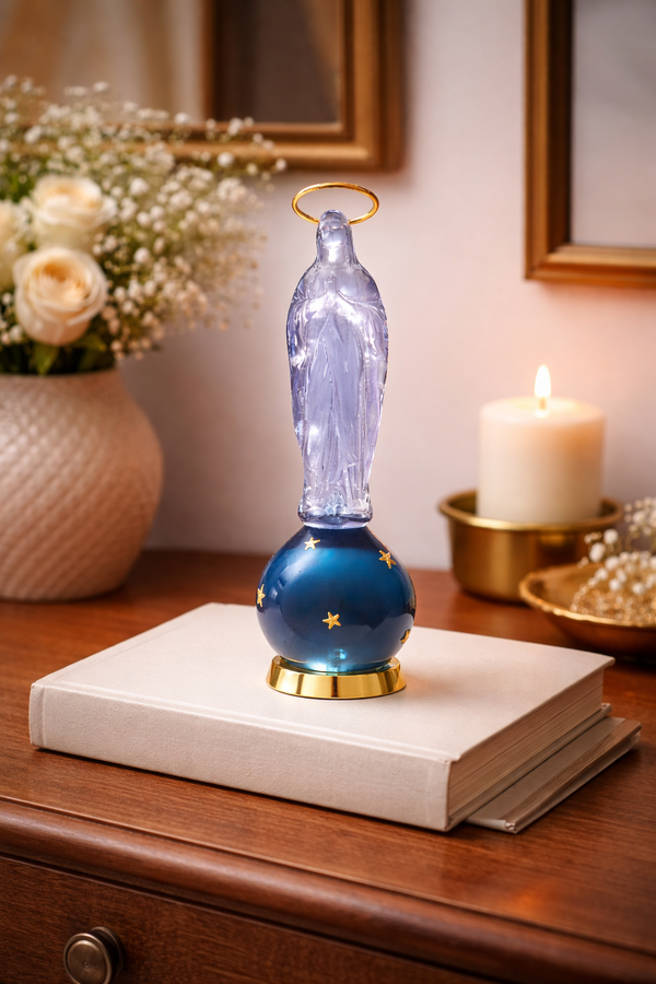 The Holy Virgin – Celestial Resin Sculpture