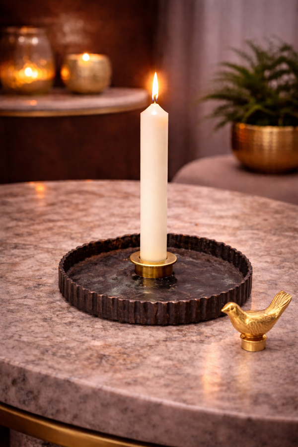 Bird of Peace – Sculptural Candle Holder