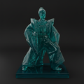 Samurai Sculpture – Contemporary Resin Edition