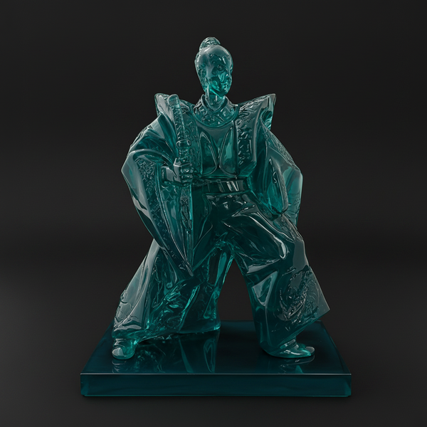 Samurai Sculpture – Contemporary Resin Edition