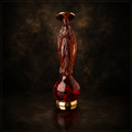 The Holy Virgin – Resin Sculpture with Gold-Plated Bronze Halo