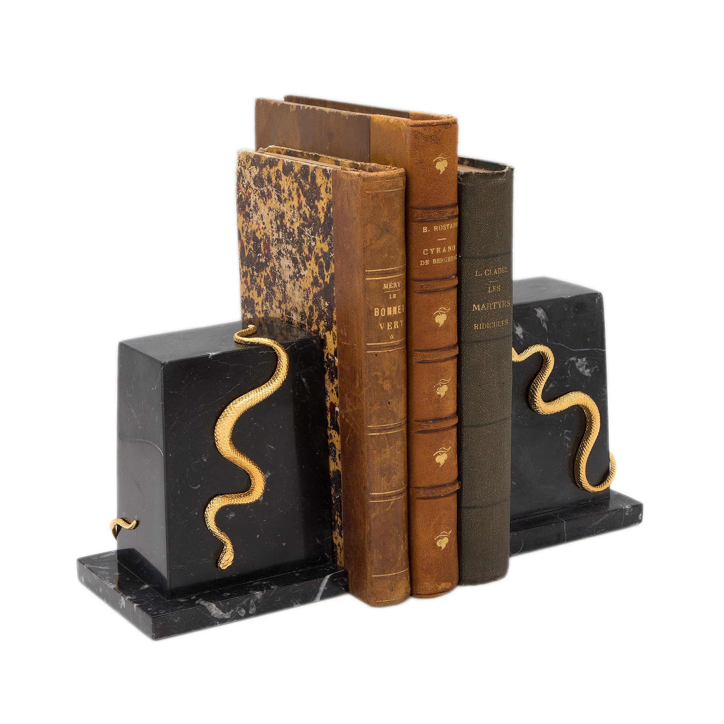 Marble & Snake Book Holder