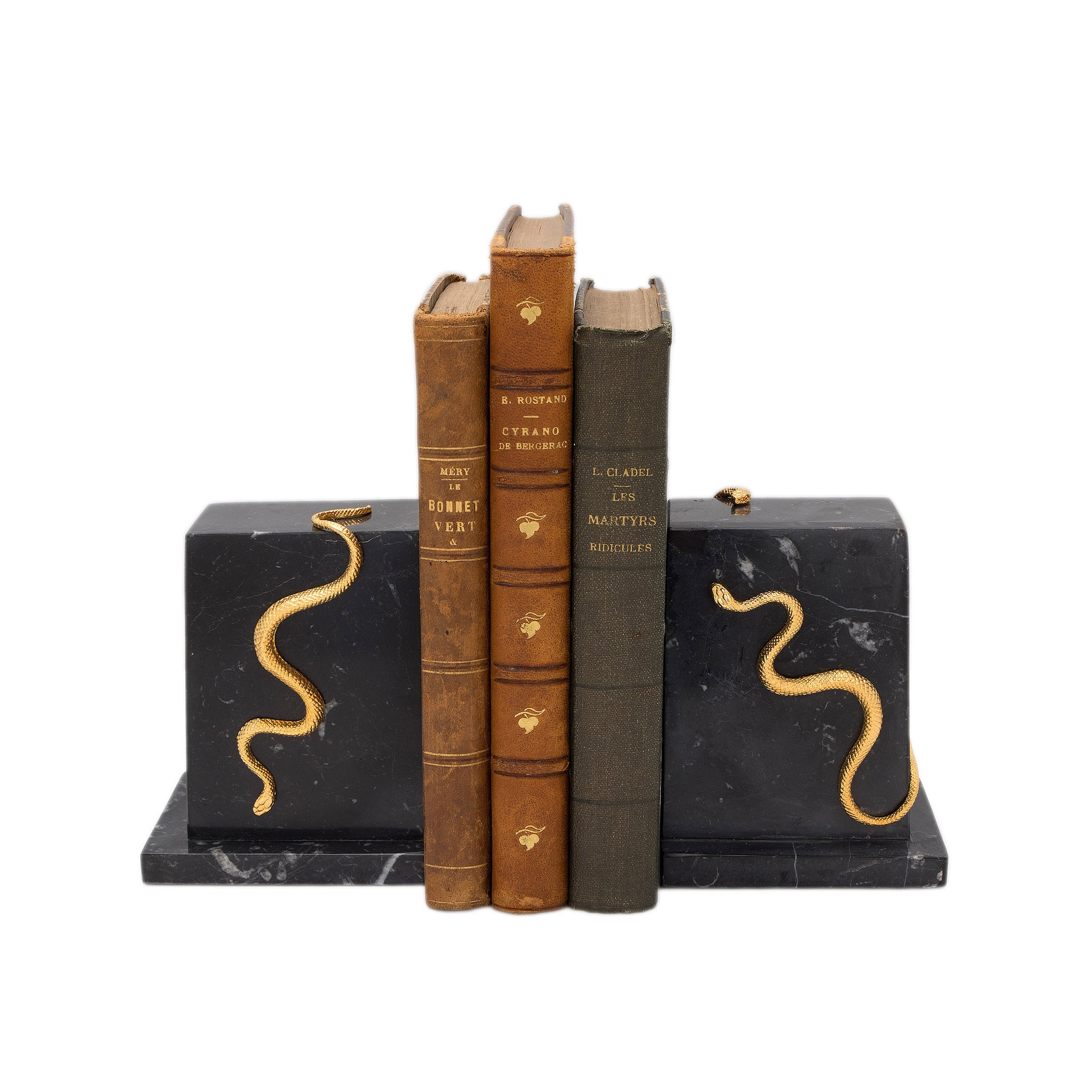 Marble & Snake Book Holder