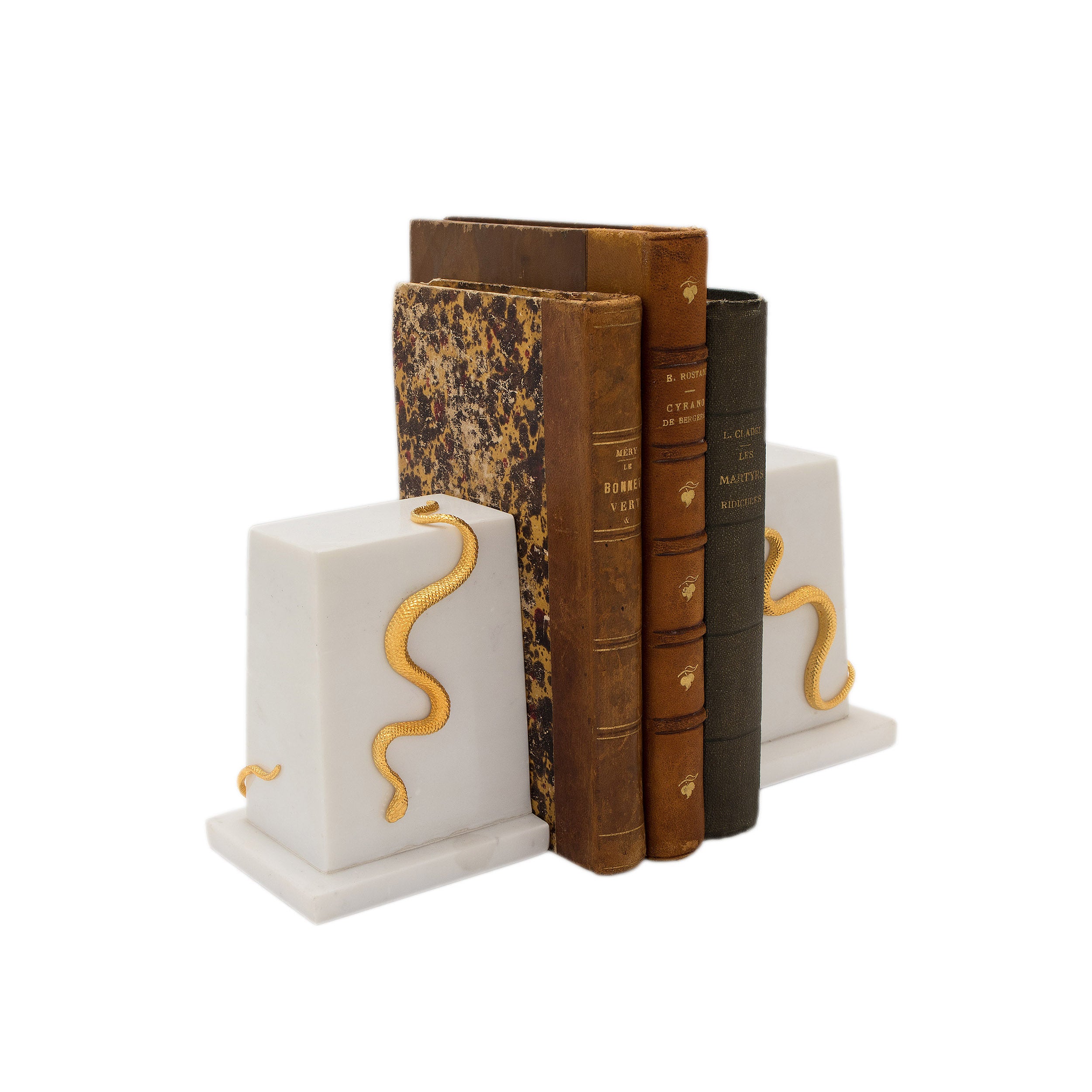 Marble & Snake Book Holder