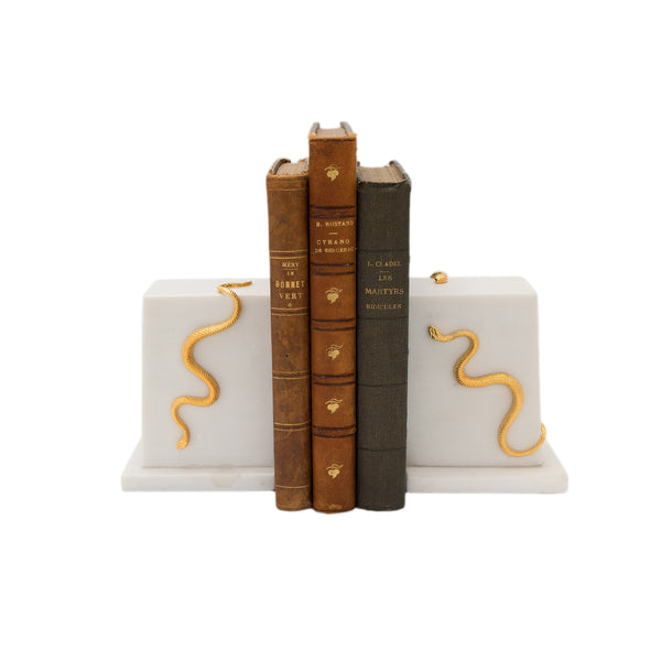 Marble & Snake Book Holder