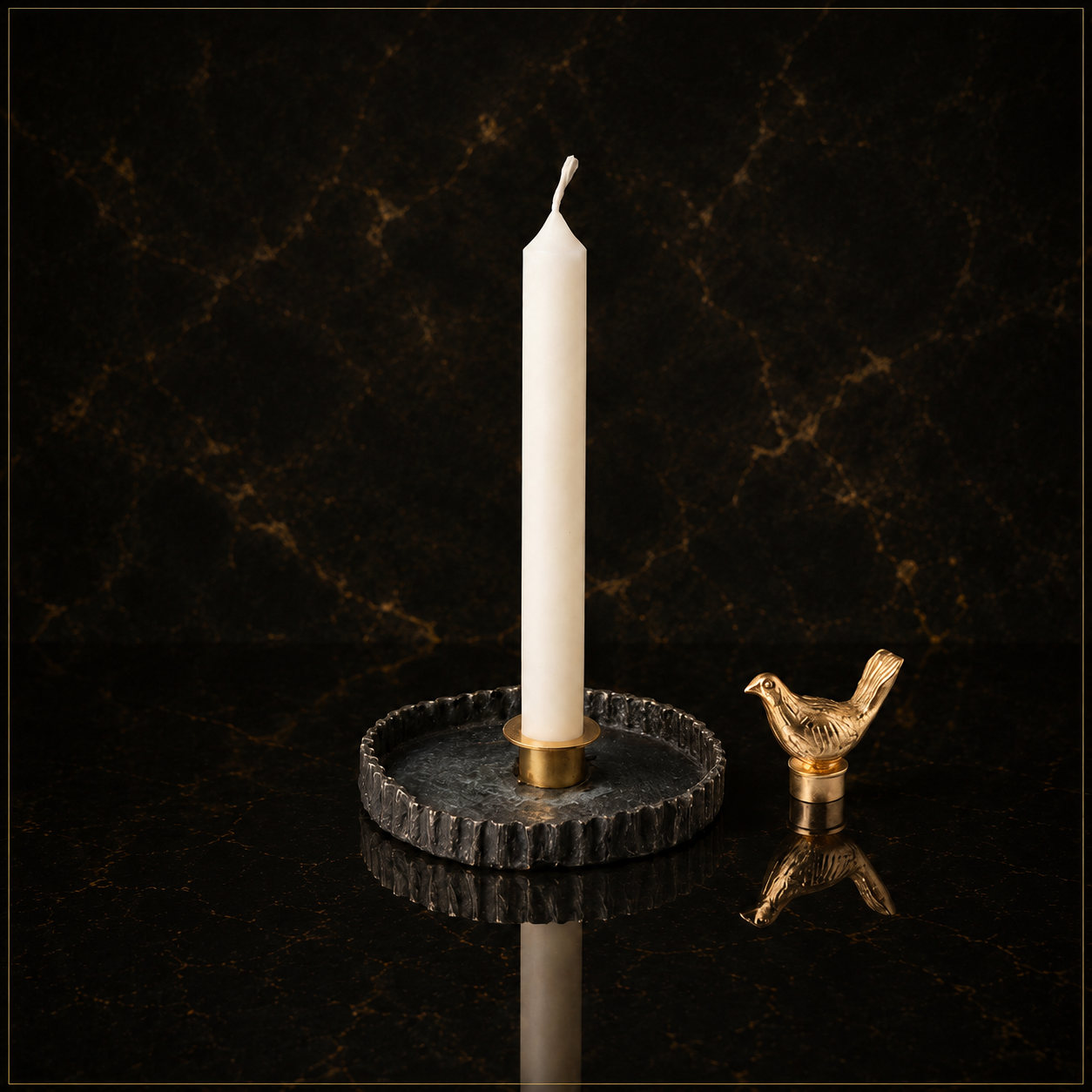 Bird of Peace – Sculptural Candle Holder