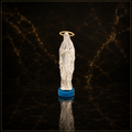 The Holy Virgin – Resin Sculpture with Gold-Plated Bronze Details