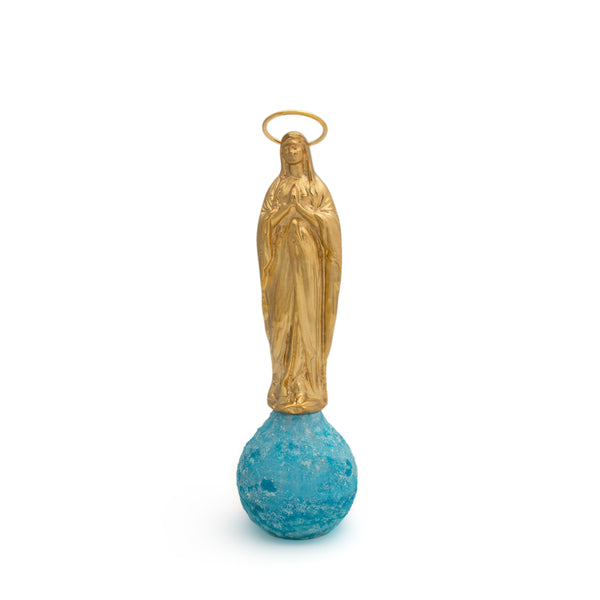 Virgin on Turquoise Ball